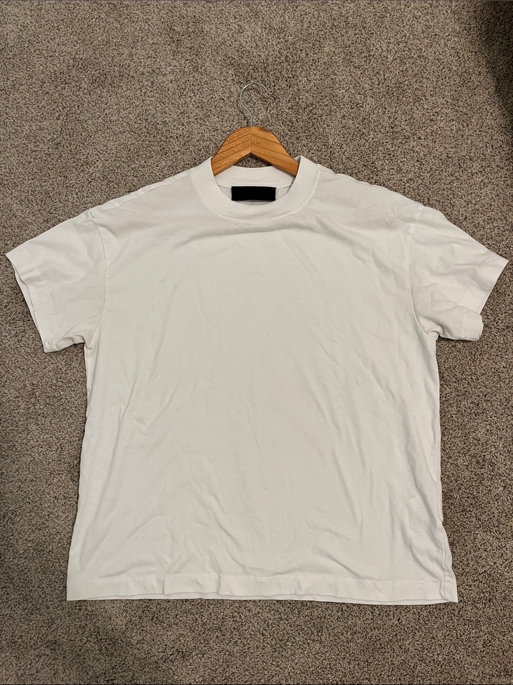 Fear of God Essentials white crew